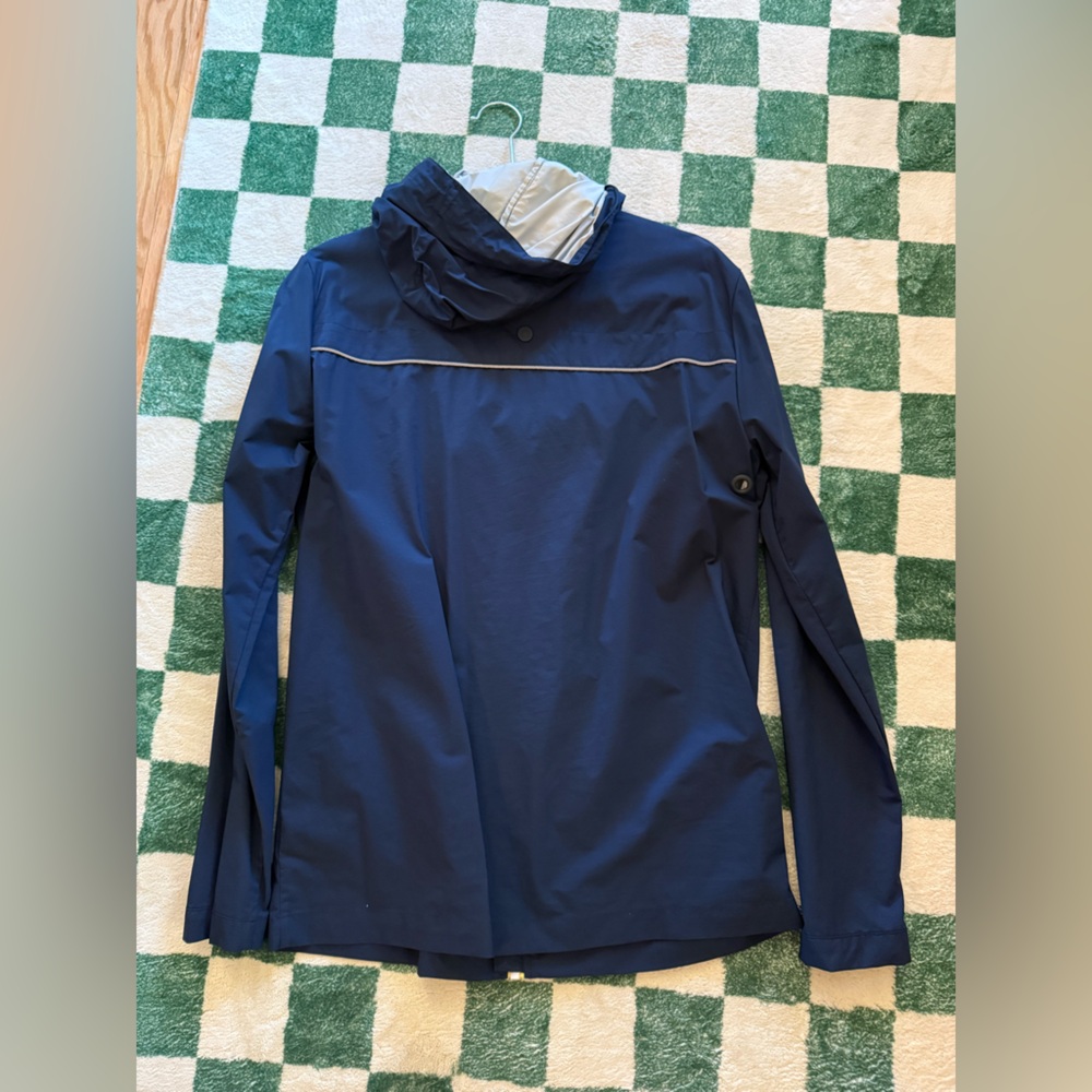 Hunter Dark Blue Jacket With Light Gray Lining - image 2